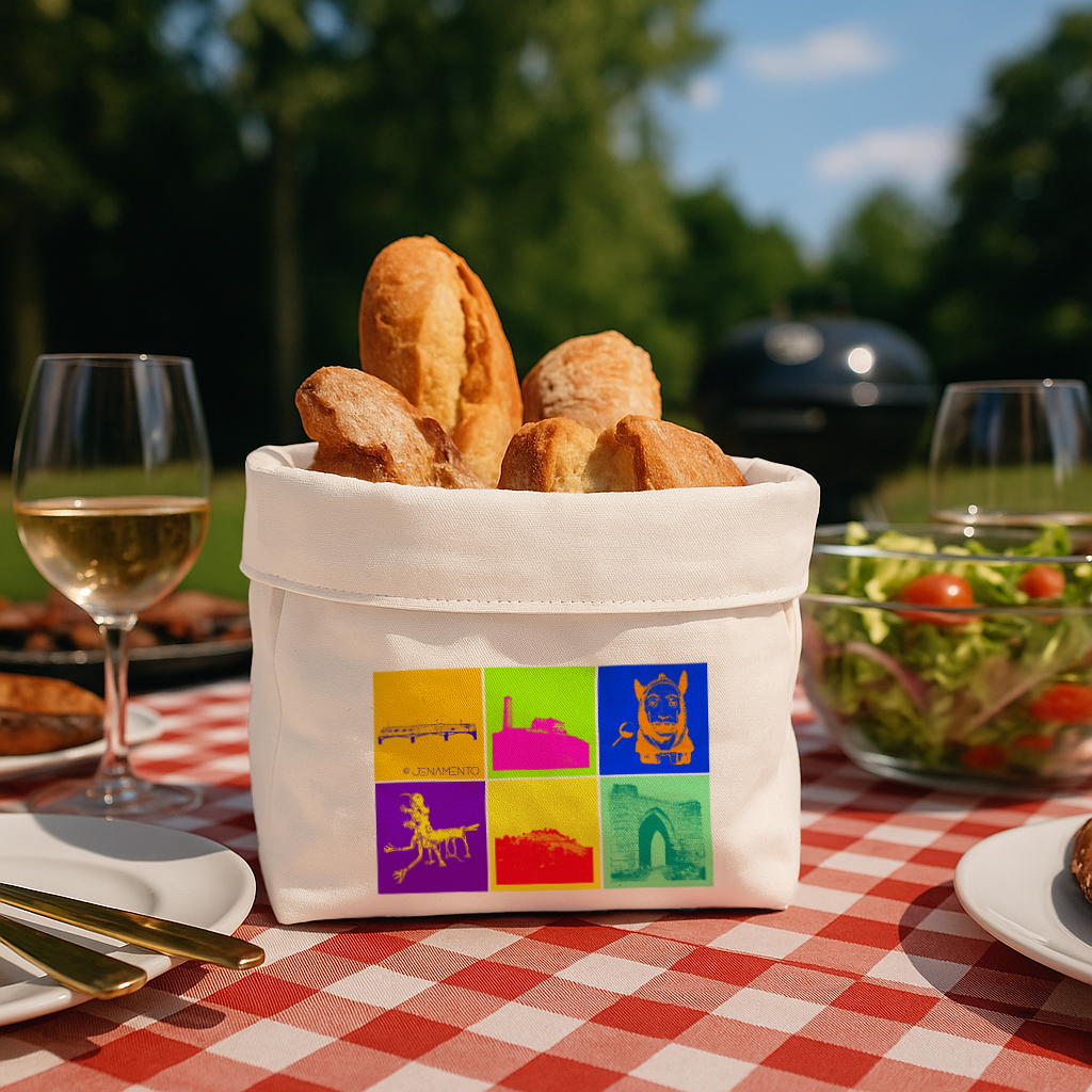 Brottasche mit Jena Motiv als besonderes Einzugsgeschenk