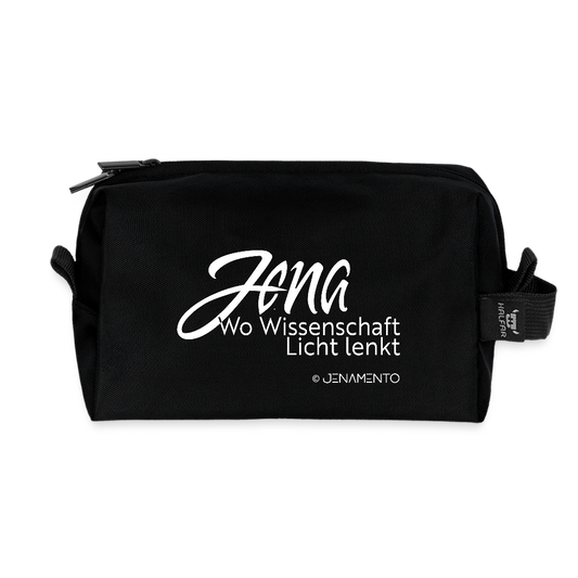 Recycelte Kulturtasche - Schwarz