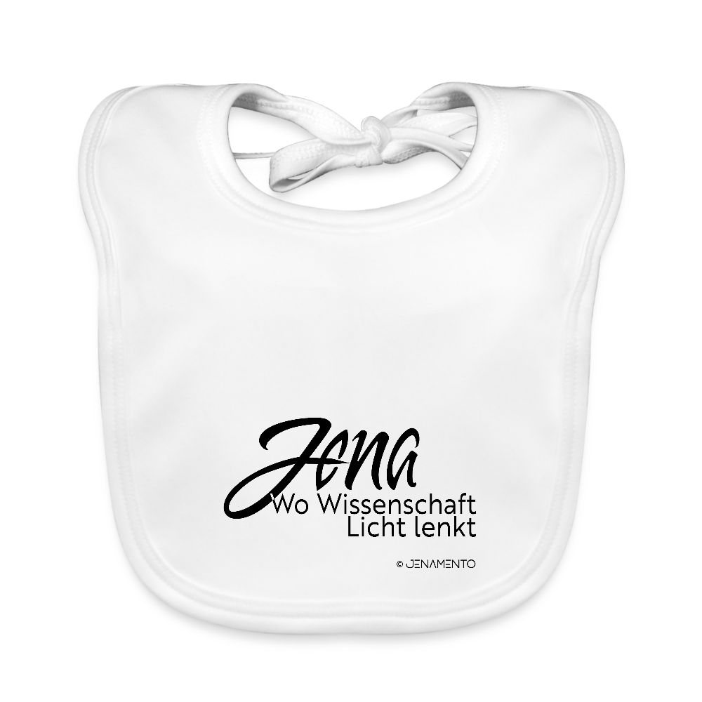 Baby-Lätzchen als Geschenk im Jena Lichtschrift Design