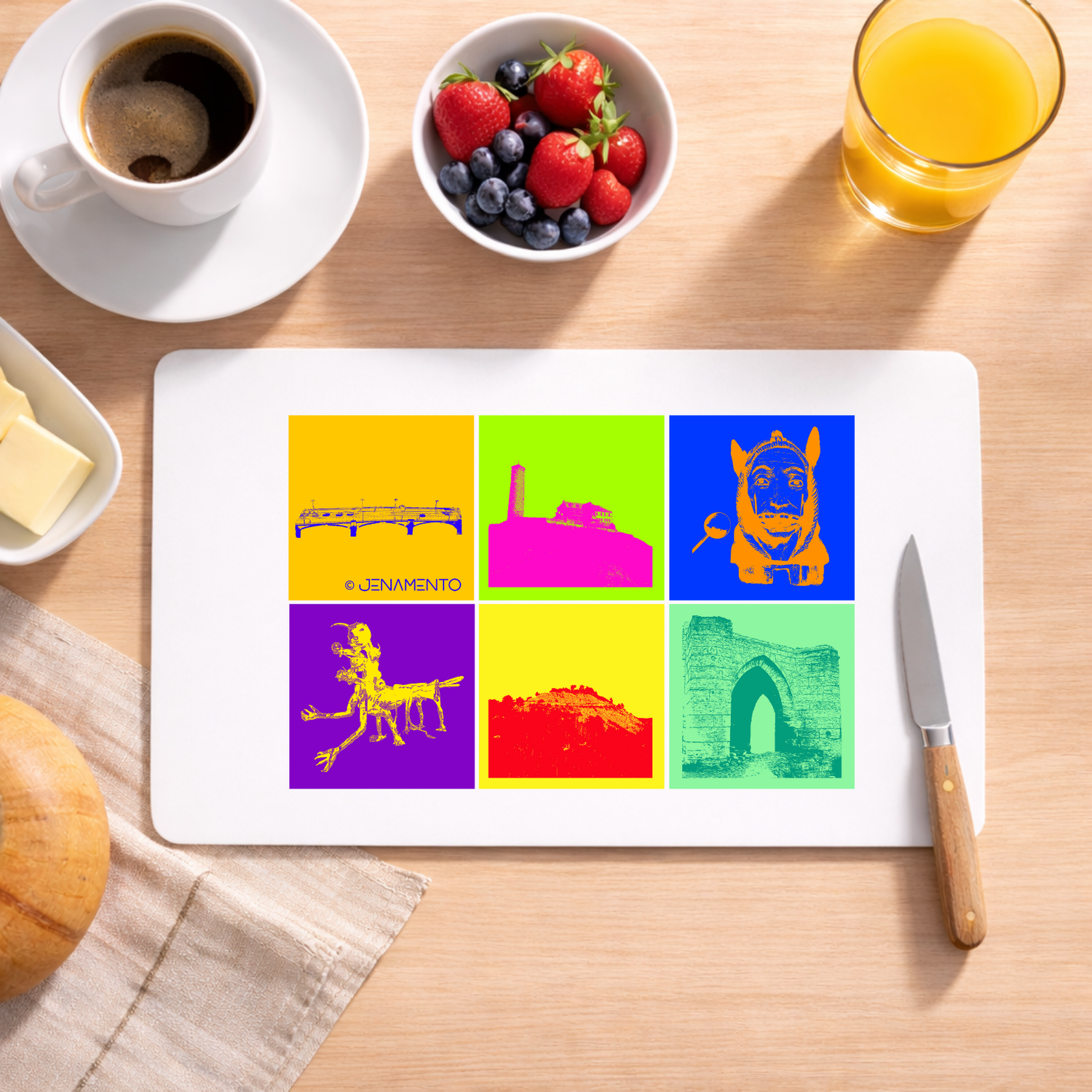 Küchen Souvenirs – Frühstück & Tisch mit Jena Design