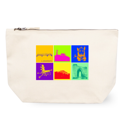 Kosmetiktasche mit Jena Pop-Art Design